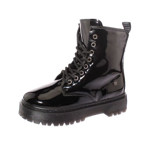 Botin Negro Vía Franca Mujer-0