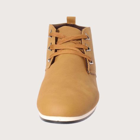 Zapato Caña Café Claro Vía Franca Hombre Art: 5DM116CAMEL-2