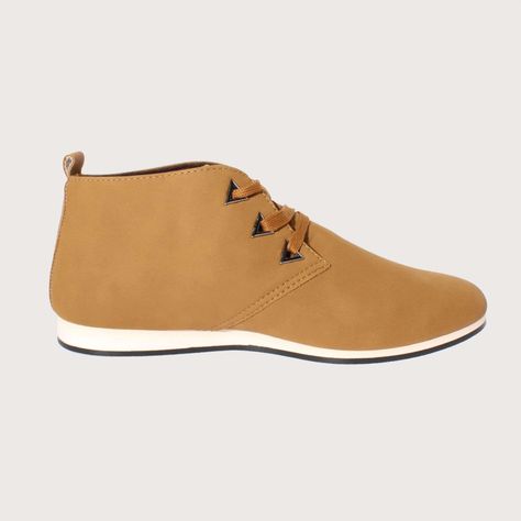Zapato Caña Café Claro Vía Franca Hombre Art: 5DM116CAMEL-3
