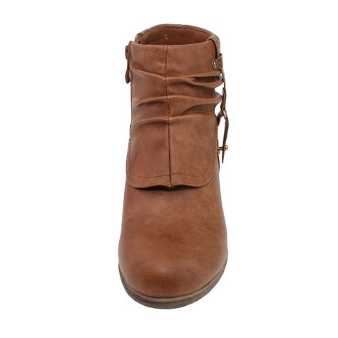 Botin Camel Vía Franca Mujer-1