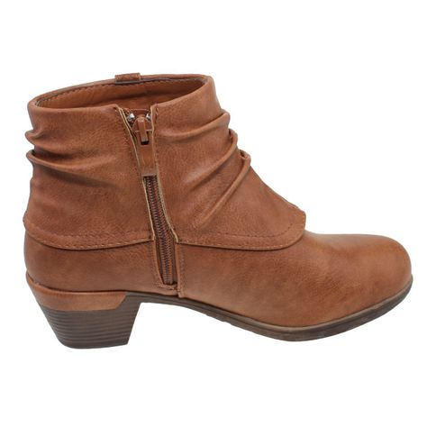 Botin Camel Vía Franca Mujer-3