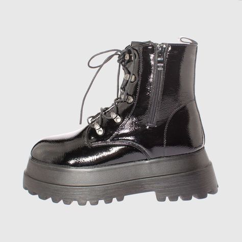 Botin Negro Vía Franca Mujer-1