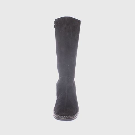 Bota Diamon Negro Vía Franca Mujer-2