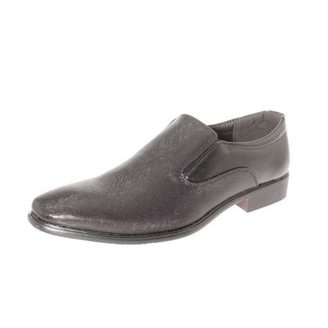 Zapato Negro Vía Franca Hombre-0