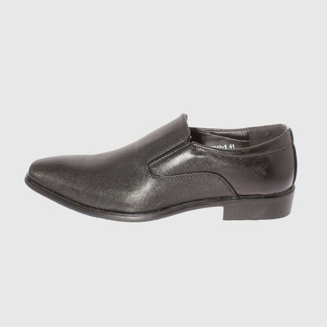 Zapato Negro Vía Franca Hombre-4