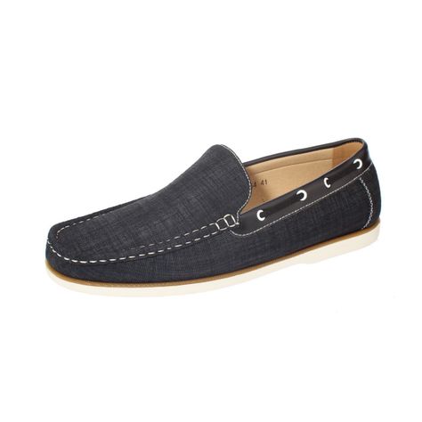 Mocasín Negro Vía Franca Hombre-0