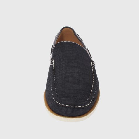 Mocasín Negro Vía Franca Hombre-3