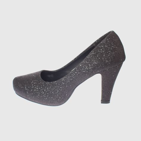 Zapato Party Time Negro Vía Franca Mujer-1