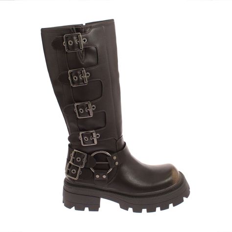 Bota Café Vía Franca Mujer Art: 5PG242892BROWN-1