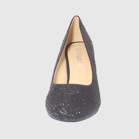 Zapato taco Negro Vía Franca Mujer-2