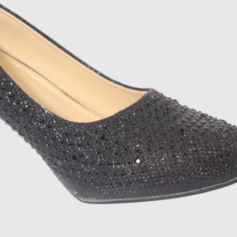 Zapato taco Negro Vía Franca Mujer-4