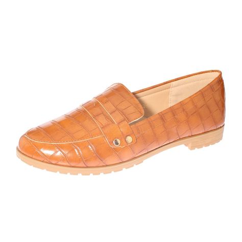 Mocasín Camello Vía Franca Mujer-0