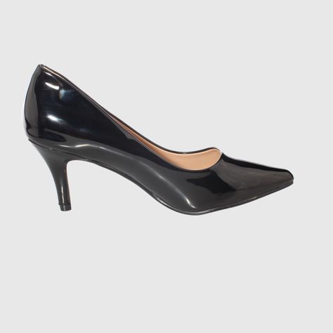 Zapato taco Negro Vía Franca Mujer-3