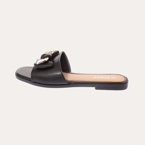 Sandalia Negro Vía Franca Mujer Art: 5KD72BLACK-1
