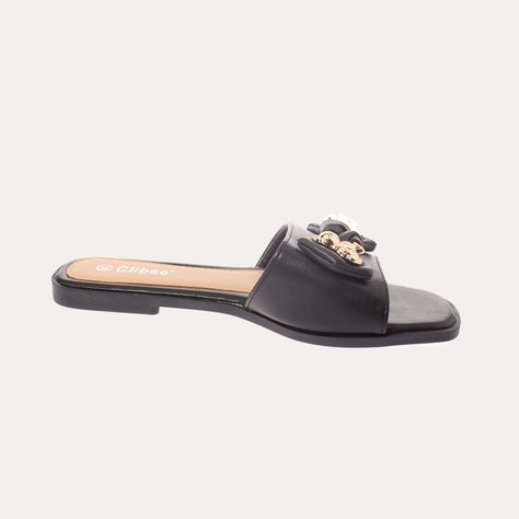 Sandalia Negro Vía Franca Mujer Art: 5KD72BLACK-3