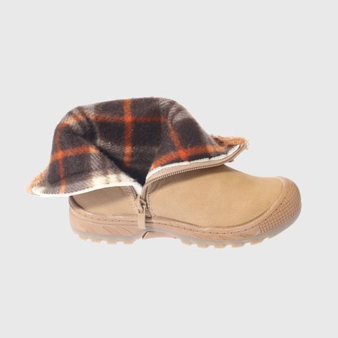 Bota Pom Pom Beige Vía Franca Niña-4