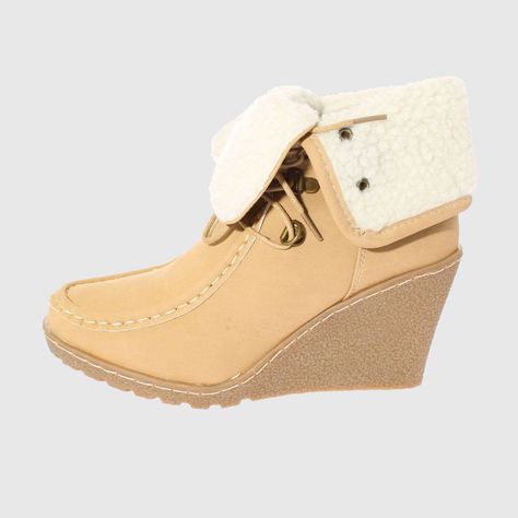 Botín Beige Vía Franca Mujer-1