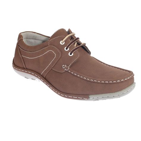 Zapato casual Café Vía franca Hombre-0