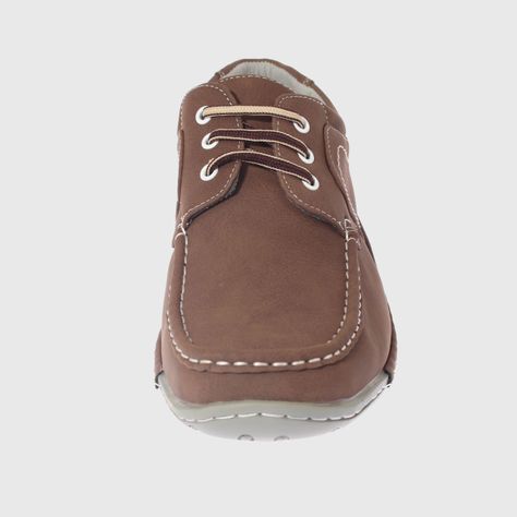 Zapato casual Café Vía franca Hombre-1