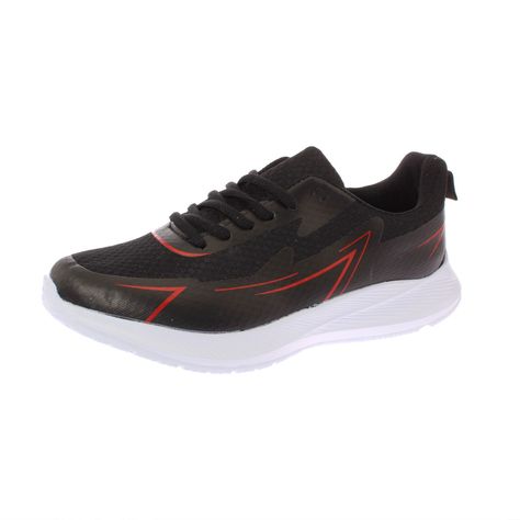 Zapatilla Negro/Rojo Vía Franca Hombre-0