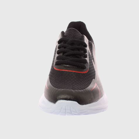 Zapatilla Negro/Rojo Vía Franca Hombre-2
