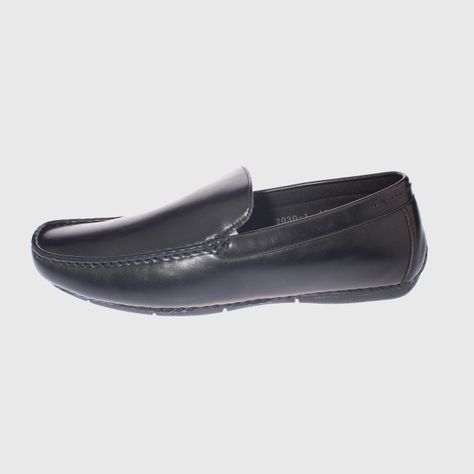 Mocasín Negro Vía Franca Hombre-1