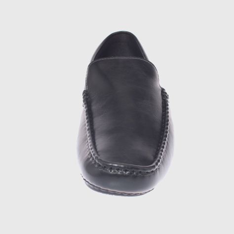 Mocasín Negro Vía Franca Hombre-2