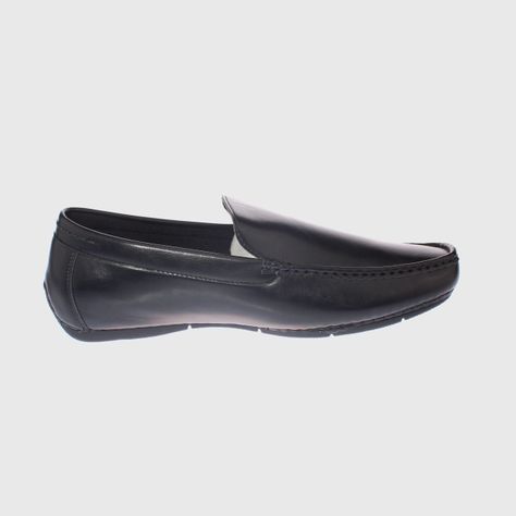 Mocasín Negro Vía Franca Hombre-3