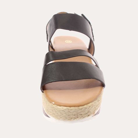 Sandalia Negro Vía Franca Mujer Art: 52110B31105BLACK-2