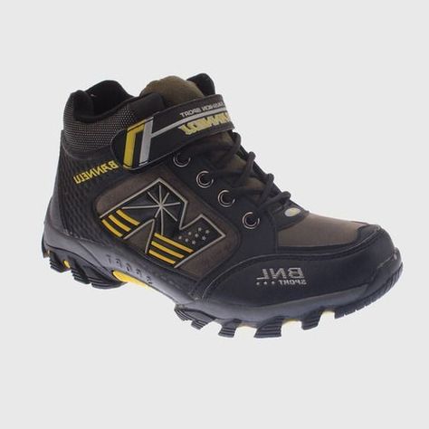 Zapatilla Outdoor Kaki /amarillo Vía Franca Niño-0