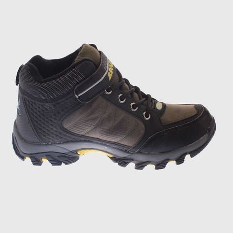 Zapatilla Outdoor Kaki /amarillo Vía Franca Niño-4