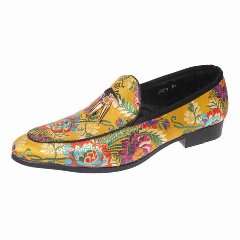 Mocasín Amarillo Vía Franca Hombre-0