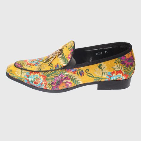 Mocasín Amarillo Vía Franca Hombre-1