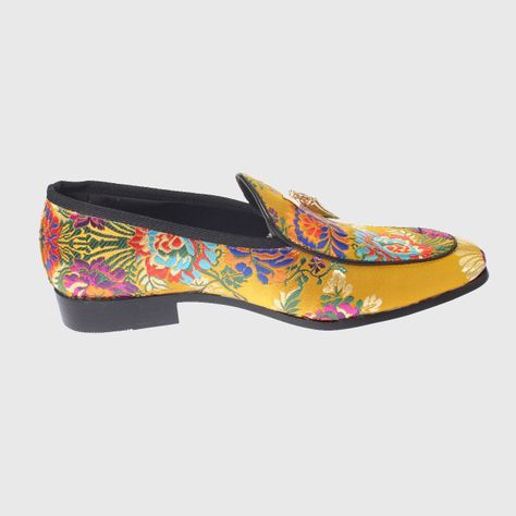 Mocasín Amarillo Vía Franca Hombre-3