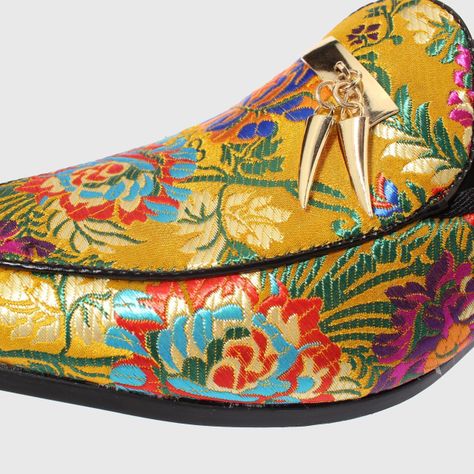 Mocasín Amarillo Vía Franca Hombre-5