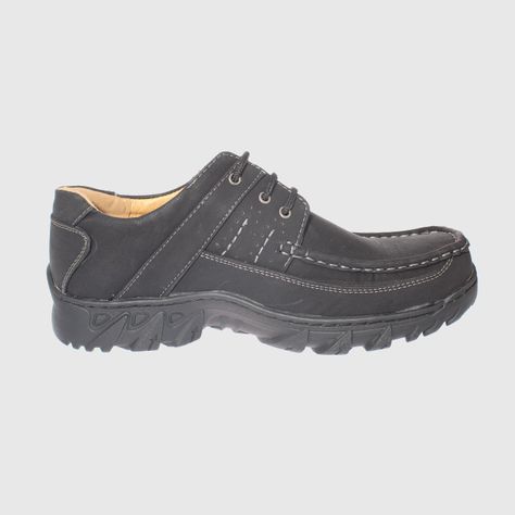 Zapato Negro Vía Franca Hombre-3