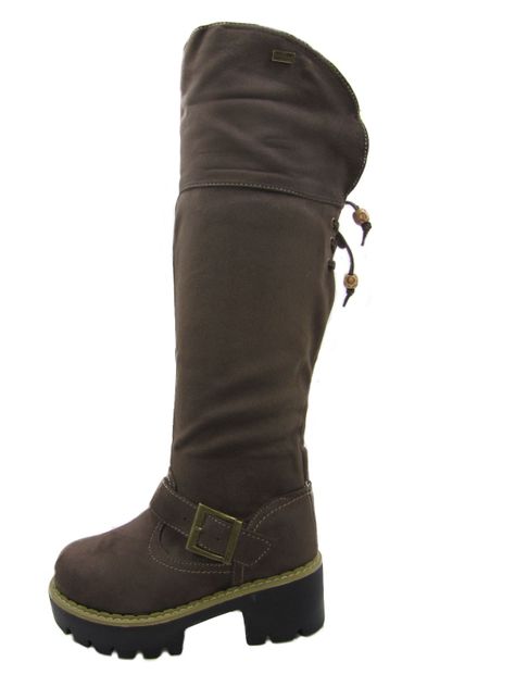 Bota Gris Vía Franca Niña Art: 3NI803TAUPE-0