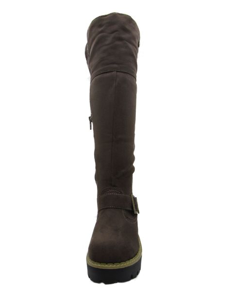 Bota Gris Vía Franca Niña Art: 3NI803TAUPE-1