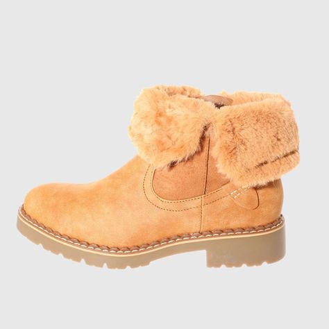 Botín Camel Vía Franca Mujer-1