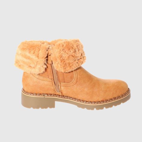 Botín Camel Vía Franca Mujer-3