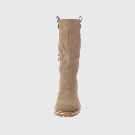 Bota Taupe Vía Franca Mujer-2
