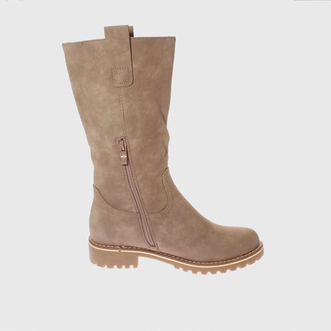 Bota Taupe Vía Franca Mujer-3