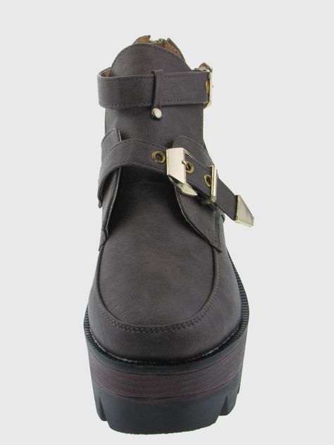 Botin Verano Gris Vía franca Mujer-2