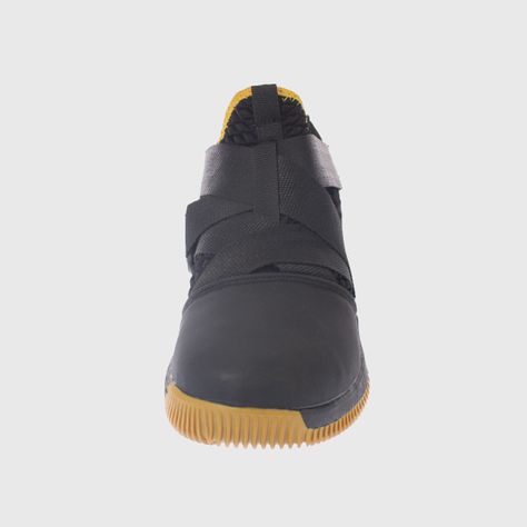 Zapatilla Negro/Dorado Vía franca Hombre-2