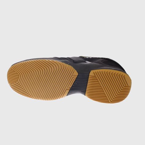 Zapatilla Negro/Dorado Vía franca Hombre-4