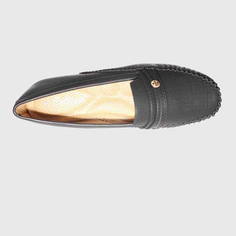 Mocasín Confort Negro Vía Franca Mujer-5