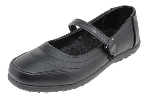 Zapato Escolar Para Hombre Color Negro-0