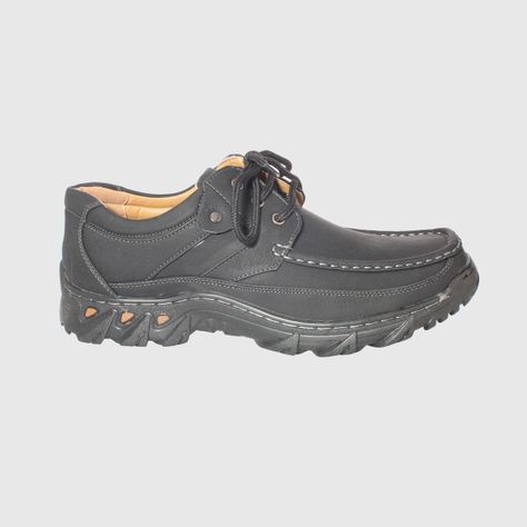 Zapato Negro Vía Franca Hombre-3