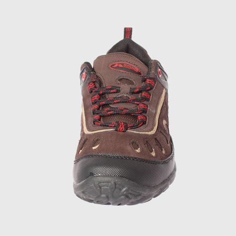 Zapatilla Outdoor Chocolate/Rojo Vía Franca Niño-2