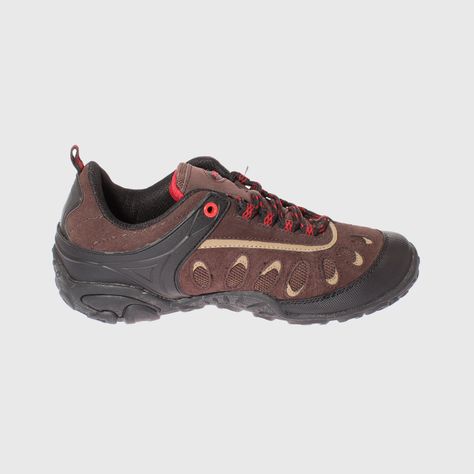 Zapatilla Outdoor Chocolate/Rojo Vía Franca Niño-4